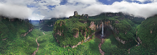 Venezuela.  Angel Falls cartier - AirPano.ru • Panorama 360 programe de antenă • Tururi Virtuale 3D din întreaga lume