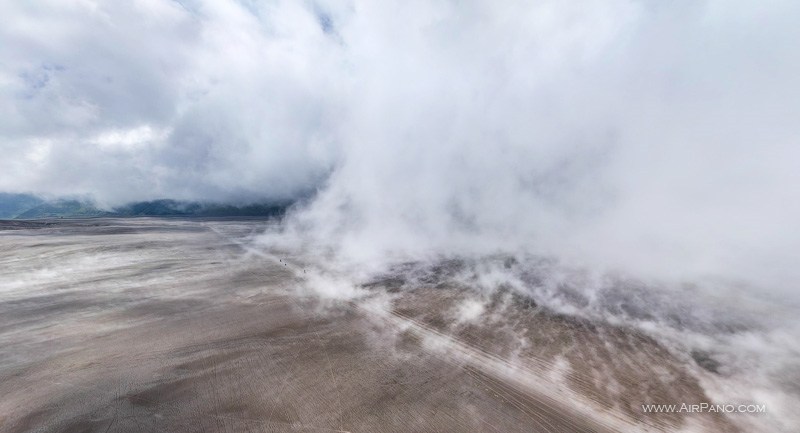 Mist above Tengger Caldera