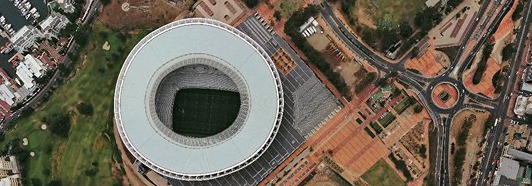 Стадион Грин-Пойнт, Кейптаун, Южная Африка - AirPano.ru • 360 Degree Aerial Panorama • 3D Virtual Tours Around the World