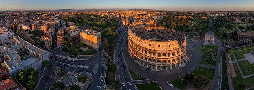 Colosseum din Roma, Italia - 360 AirPano.ru • Panorama programe de antenă • Tururi Virtuale 3D din întreaga lume