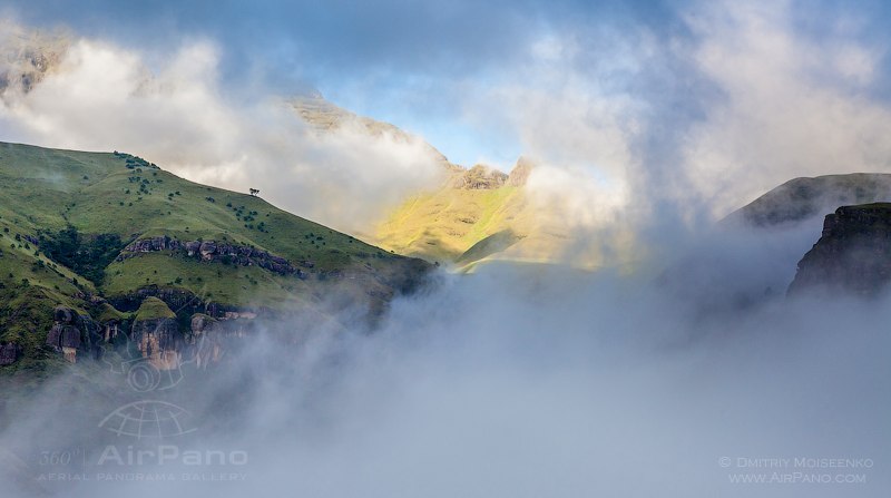 Fog at the mountains