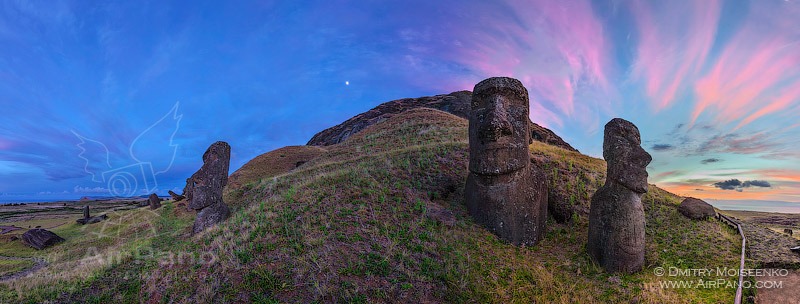 Moais of Easter Island