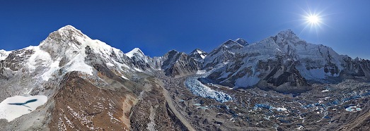 Путешествие к Эвересту, Гималаи - AirPano.ru • 360 Degree Aerial Panorama • 3D Virtual Tours Around the World