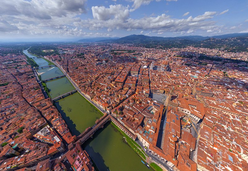 Over the Arno River