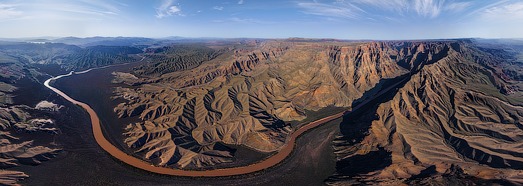 Grand Canyon, Statele Unite ale Americii.  Partea de vest - AirPano.ru • 360 programe de panoramă aeriană • Tururi Virtuale 3D din întreaga lume