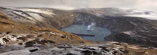 Raport de la vulcanul Grimsvotn, Islanda - AirPano.ru • 360 programe de Aerial Panorama 3D • Tururi Virtuale din întreaga lume