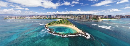 Гавайи, остров Оаху, виртуальный тур - AirPano.ru • 360 Degree Aerial Panorama • 3D Virtual Tours Around the World