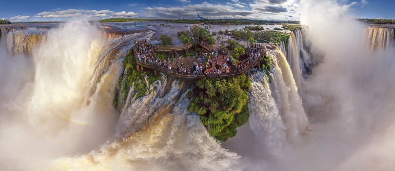 Iguasu Falls, Argentina-Brasil.  Gran tour - AirPano.com • 360 ° aérea Panorama • 3D Virtual Tours Around the World