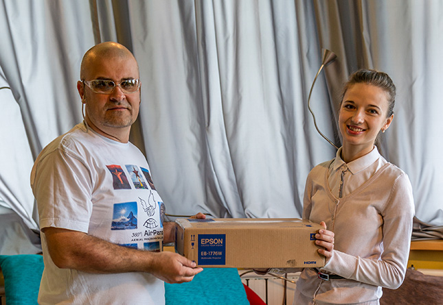 Dmitry Moiseenko and Irina Gorshonkova Dmitry Moiseenko and Irina Gorshonkova