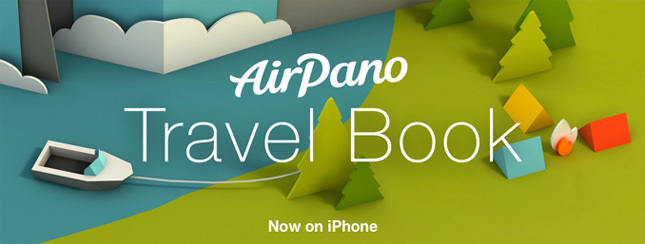 AirPano Travel Book on iPhone
