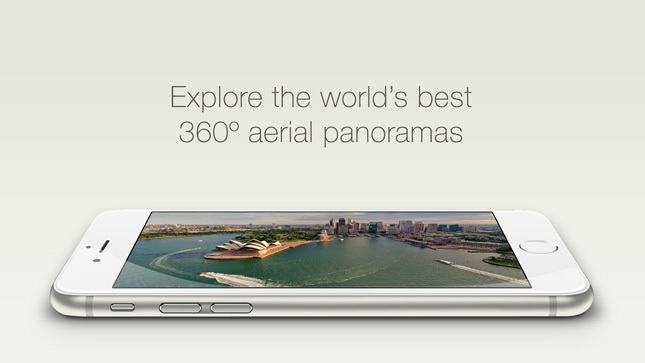 AirPano Travel Book on iPhone