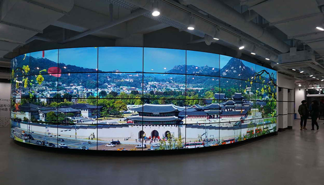 Video wall in Seoul