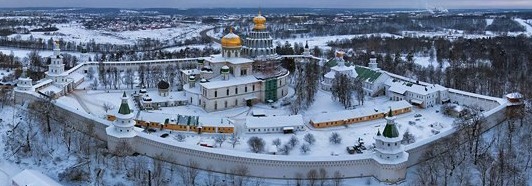 Новоиерусалимский Монастырь - AirPano.ru • 360 Degree Aerial Panorama • 3D Virtual Tours Around the World