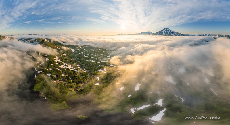 Kambalnoe Lake, Kamchatka, Russia