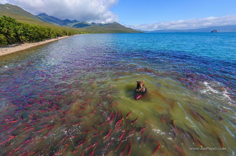 Kurile Lake, Kamchatka, Russia