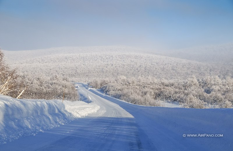 Зима на Камчатке