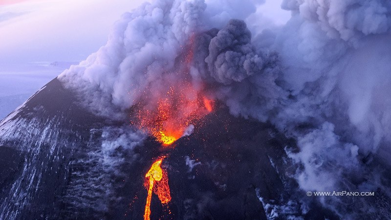 Klyuchevskaya Sopka eruption 