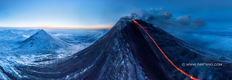 Klyuchevskaya Sopka eruption 