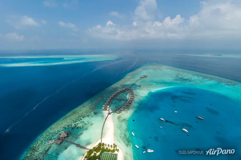 Мальдивы с высоты птичьего полета