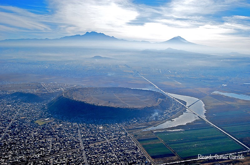 Extinct volcano Xico