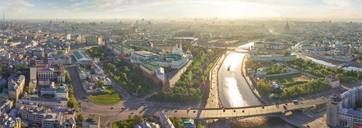 Москва, центр города, Кремль • AirPano.ru • 360 Degree Aerial Panorama • 3D Virtual Tours Around the World