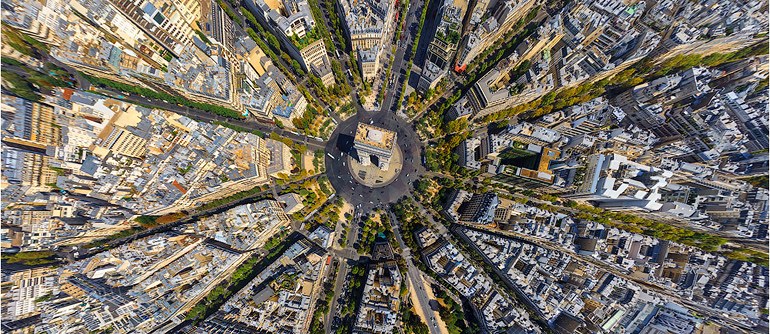 Париж, Франция - AirPano.ru • 360 Градусов Аэрофотопанорамы • 3D Виртуальные Туры Вокруг Света