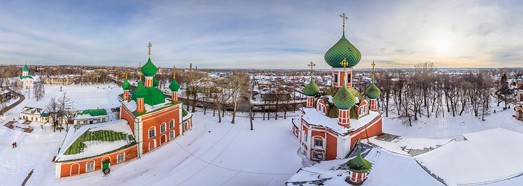 Золотое кольцо России, Переславль-Залесский • AirPano.ru • 360 Degree Aerial Panorama • 3D Virtual Tours Around the World