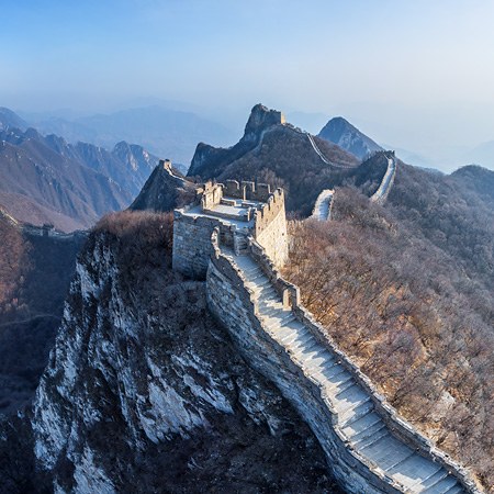 Great Wall of China. Jiankou and Jiaoshan
