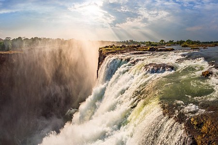 Victoria Falls. The Biggest Waterfall of Africa