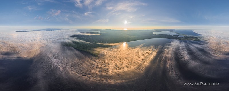 Land of Lakes, Lake Bolshoe Vavayskoe and Lake Busse