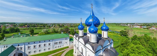 Золотое кольцо России, Суздаль • AirPano.ru • 360 Degree Aerial Panorama • 3D Virtual Tours Around the World