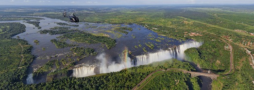 Виртуальный тур над водопадом Виктория, Замбия-Зимбабве - AirPano.ru • 360 Degree Aerial Panorama • 3D Virtual Tours Around the World