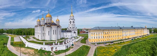 Золотое кольцо России, Владимир • AirPano.ru • 360 Degree Aerial Panorama • 3D Virtual Tours Around the World