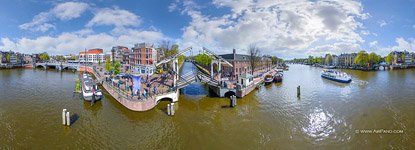 Amstel River. Walter Suskind Bridge #2