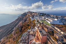 Fira from above