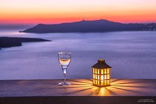 Santorini. Sunset