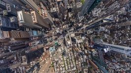 Times Square from above