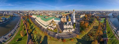 Bird's Eye View of the Moscow Kremlin #4