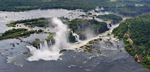 Водопад Игуасу, Аргентина и Бразилия