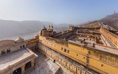 Jaipur. Amer Fort, or Amer Palace