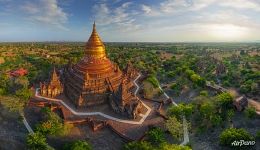 Ступа Дхаммаязика. Баган, Мьянма. Буддизм