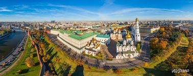 Соборная площадь. Москва, Россия. Православие
