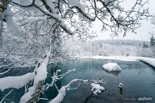 Плитвицкие озера зимой