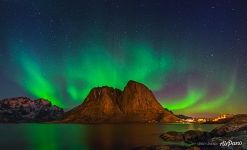 Aurora Borealis in the Lofoten Islands
