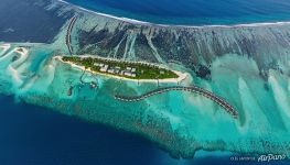 Above the Falhumaafushi Island
