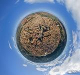 Planet of Toledo. Above Toledo Cathedral