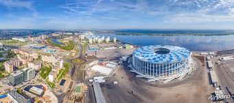 Панорама стадиона «Нижний Новгород»