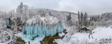Хорватия, Национальный парк Плитвицкие озера зимой