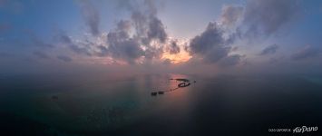 Закат на Мальдивах №6