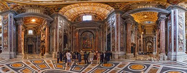 Interior of St. Peter's Basilica #2